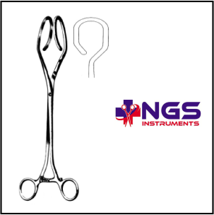 UTEROUS HOLDING FORCEP DARTIGUES