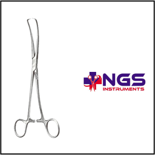 TENACULUM FORCEP SHROEDER CURVED