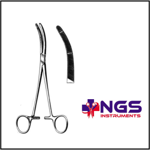 HEANEY HYSTERECTOMY FORCEP (DOUBLE TOOTH)