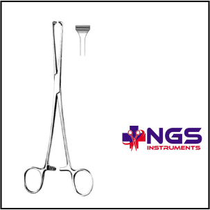 ALLIS TISSUE FORCEP ATRAUMATIC JAWS