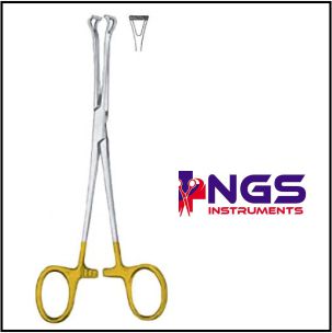 BABCOCK TISSUE FORCEP TUNGSTEN CARBIDE TIP