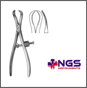 REDUCTION FORCEP SERRATED WITH SPEED LOCK