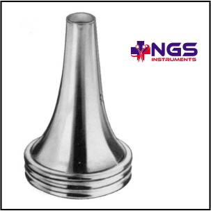 HARTMANN AURAL SPECULUM BRIGHT FINISH SET OF 4PCS