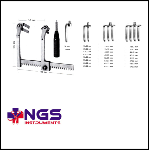 CASPAR VERTEBRAL COLOUMN RETRACTOR