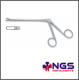 INTERVERTEBRAL DISC RONGEUR PLAIN SMOOTH JAW